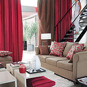 Casamance/ Fabrics/ SAMOA-ROUGE: View Details