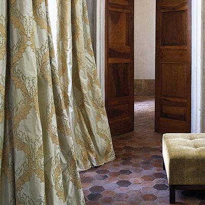 Fabrics: La sale, The Interior Library - Interior Designers, Dublin, Ireland.