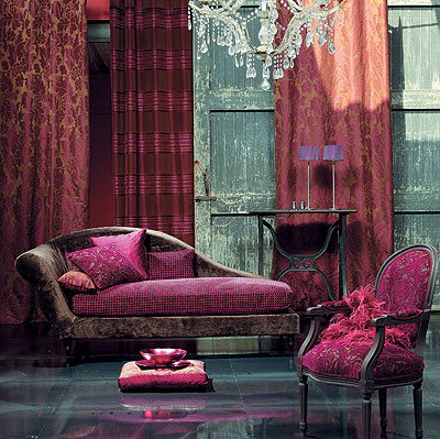 Fabrics: Milano, The Interior Library - Interior Designers, Dublin, Ireland.